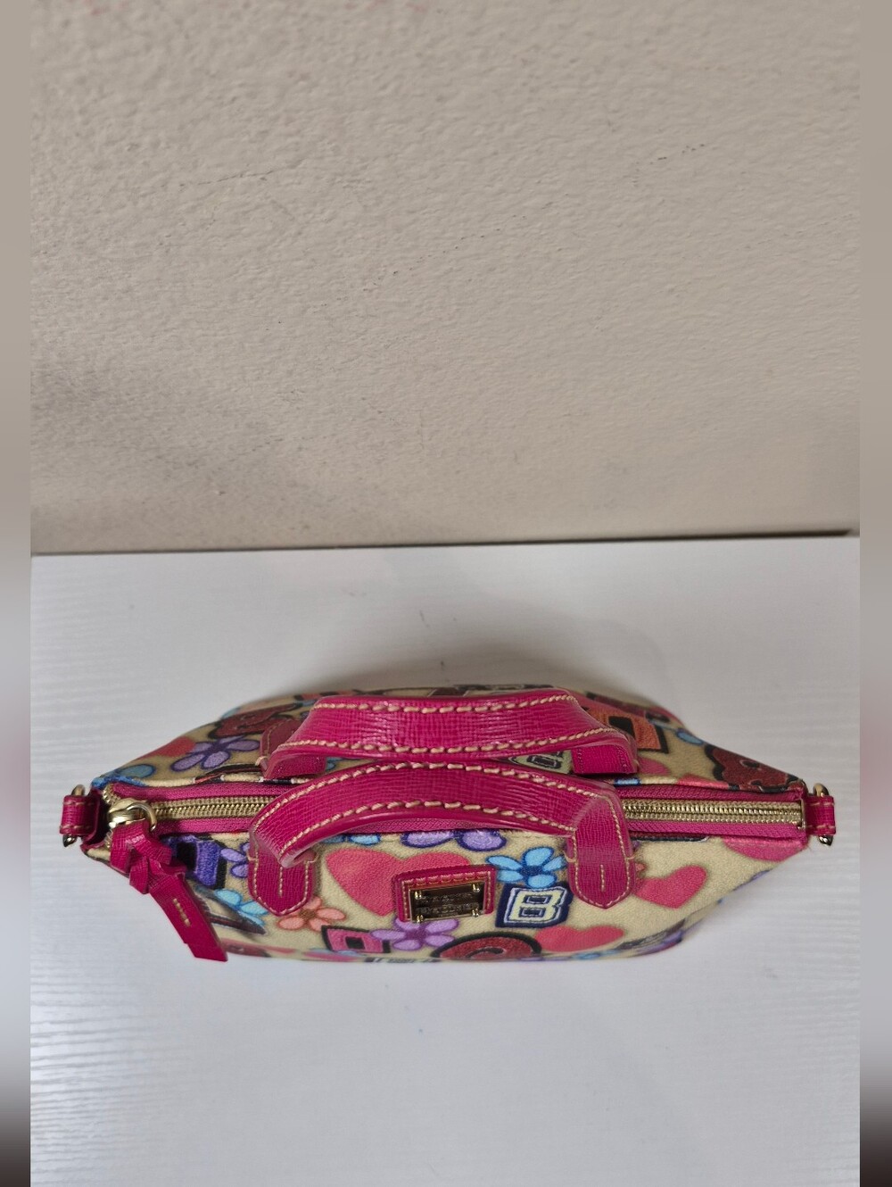 Dooney And Bourke Varsity Dome Satchel - Picture 7 of 17